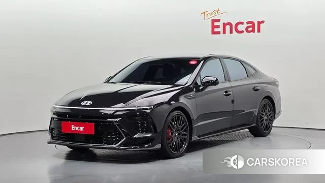 Hyundai Sonata D Edge (DN8) 2023 Черный из Кореи