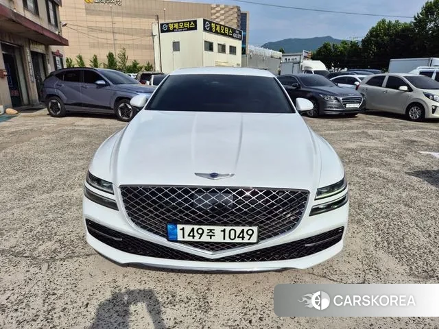 Genesis G80 (RG3) 2021 Жемчужный цвет из Кореи