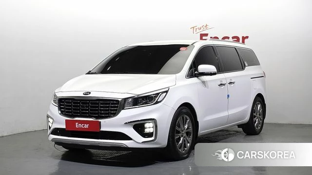 Kia The New Carnival 2019 Белый из Кореи