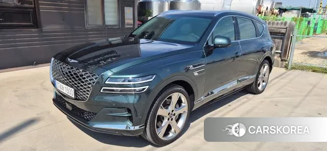 Genesis GV80 2023 Темно-зеленый из Кореи