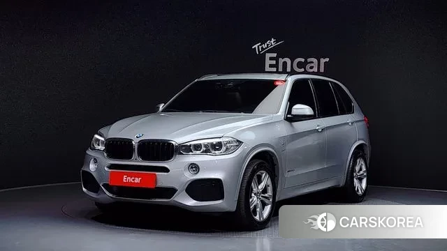 BMW X5 (F15) 2018 Серебряный из Кореи