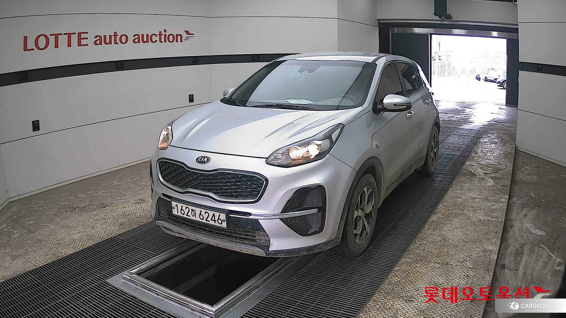 Kia Sportage 2021 Sparkling Silver из Кореи