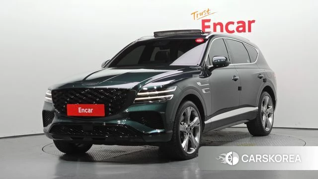 Genesis GV80 2021 Светло-зеленый из Кореи