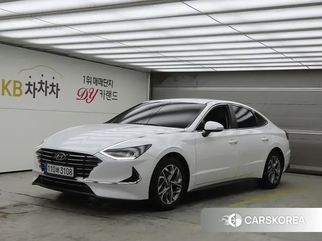 Hyundai Sonata (DN8) 2022 Белый из Кореи