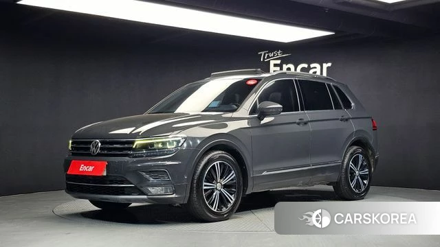 Volkswagen Tiguan second Generation 2018 Серый из Кореи