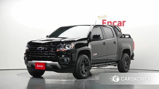 Chevrolet (GM Daewoo) Real New Colorado 2022 Черный из Кореи