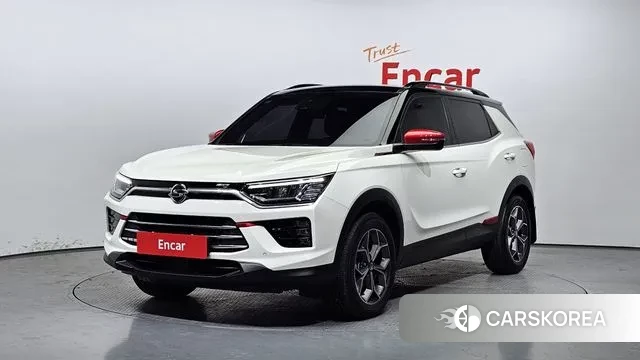 Ssangyong Beautiful Korando 2020 Белый двухцветный из Кореи