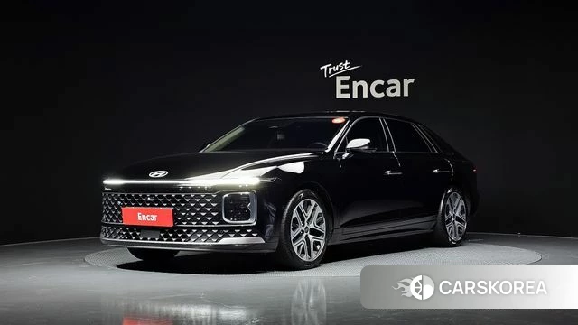 Hyundai Grandeur (GN7) 2024 Черный из Кореи