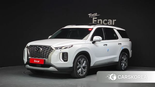Hyundai Palisade 2021 Белый из Кореи