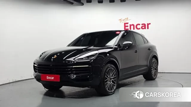 Porsche Cayenne (PO536) 2021 Черный из Кореи