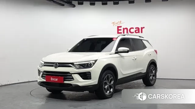 Ssangyong Beautiful Korando 2022 Белый из Кореи