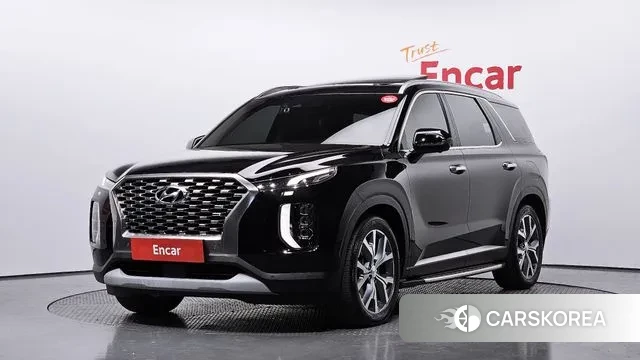 Hyundai Palisade 2019 Черный из Кореи