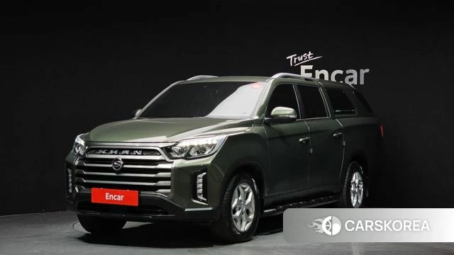 Ssangyong The New Rexton Sports Cannes 2022 Зеленый из Кореи