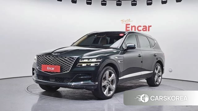 Genesis GV80 2022 Зеленый из Кореи