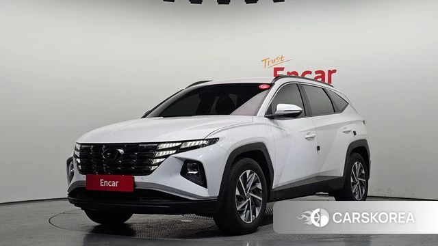 Hyundai Tucson (NX4) 2023 Белый из Кореи