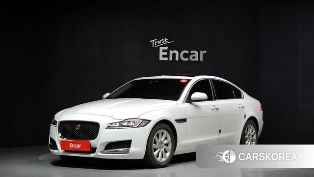 Jaguar XF (X260) 2018 Белый из Кореи