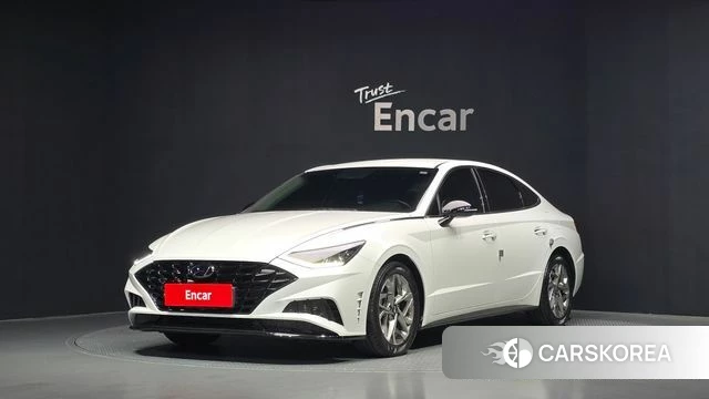 Hyundai Sonata (DN8) 2021 Белый из Кореи