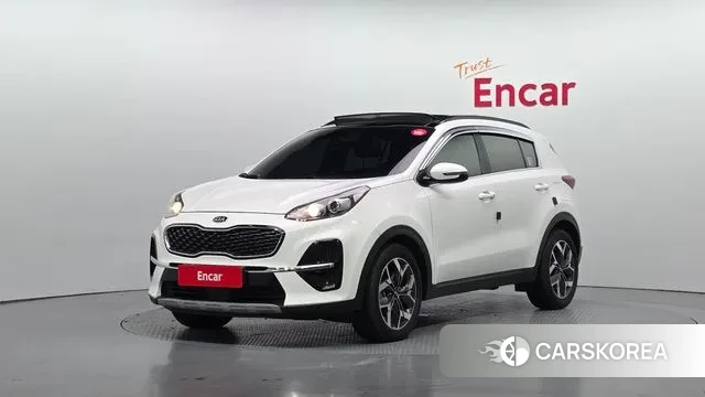 Kia Sportage The Bold 2019 Белый из Кореи