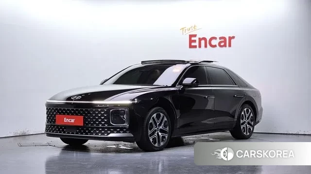 Hyundai Grandeur (GN7) 2023 Черный из Кореи