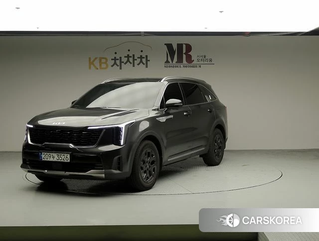 Kia The New Sorento 4th Generation 2024 Серый из Кореи