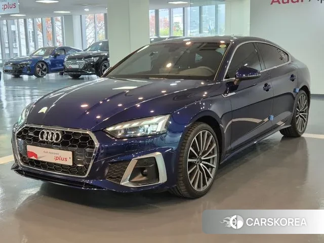 Audi A5 (F5) 2023 Синий из Кореи