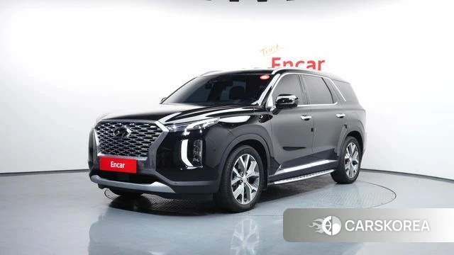 Hyundai Palisade 2022 Черный из Кореи