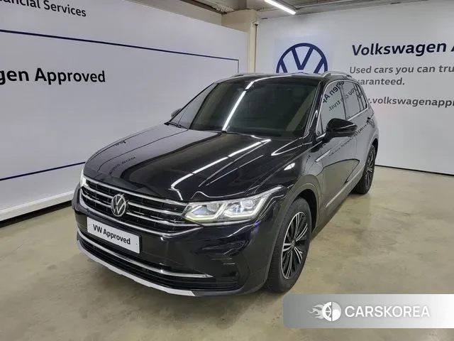Volkswagen Tiguan second Generation 2021 Черный из Кореи