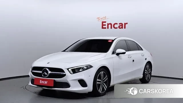Mercedes-Benz A-Class W177 2021 Белый из Кореи