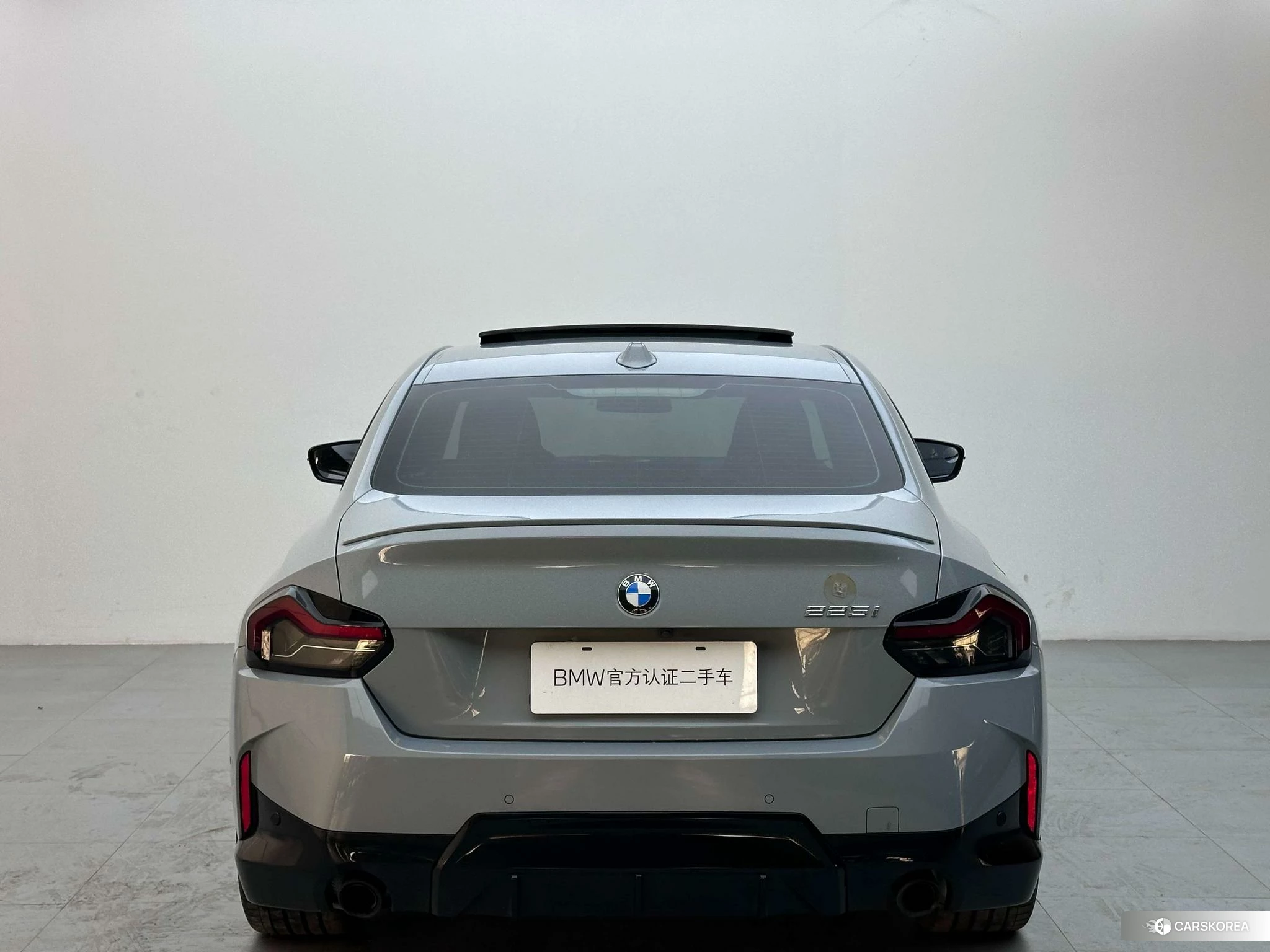 BMW 2 series 2022 Серебристо-серый из Китая