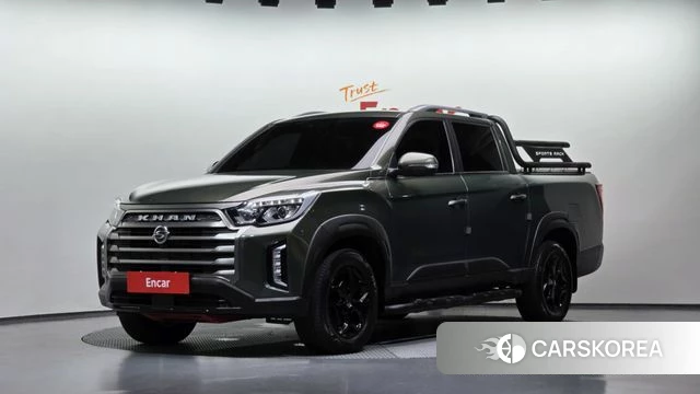 Ssangyong The New Rexton Sports Cannes 2021 Зеленый из Кореи