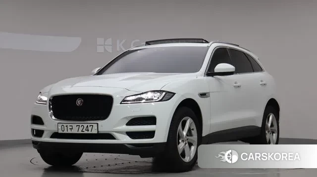 Jaguar F-PACE 2019 Белый из Кореи