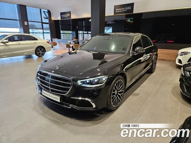 Mercedes-Benz S-Class W223 2024 Черный из Кореи