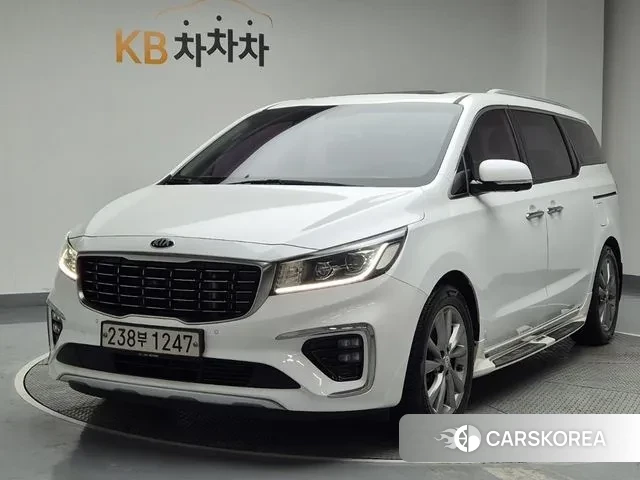 Kia The New Carnival 2018 Белый из Кореи