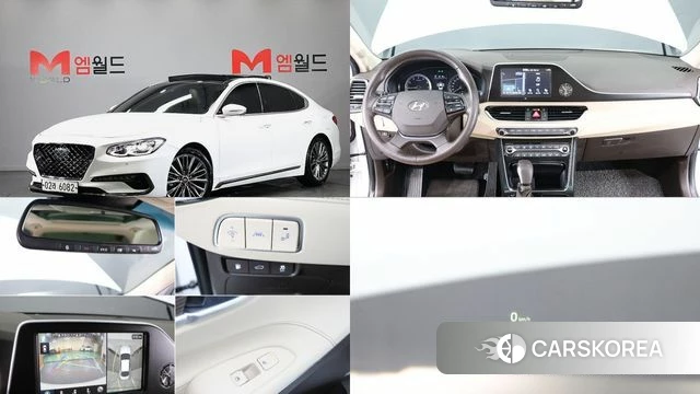 Hyundai Grandeur IG 2018 Белый из Кореи