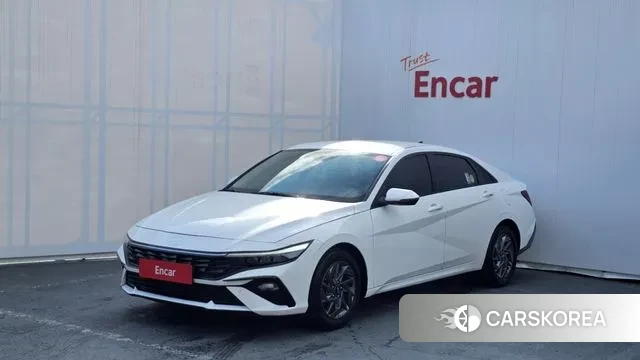 Hyundai The New Avante (CN7) 2023 Белый из Кореи