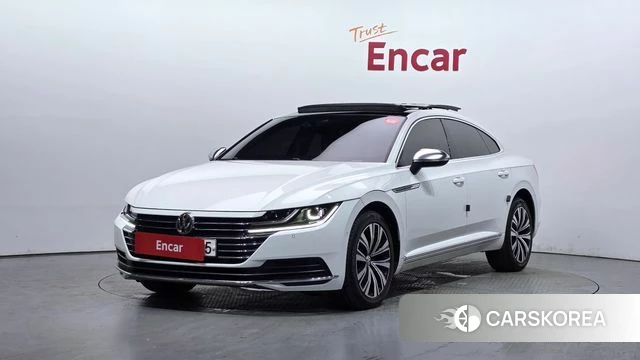 Volkswagen Arteon 2019 Белый из Кореи