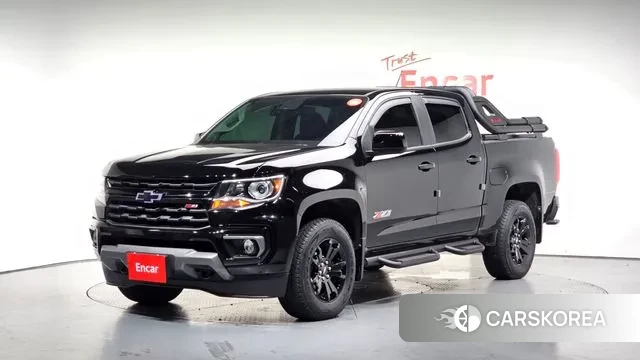Chevrolet (GM Daewoo) Real New Colorado 2022 Черный из Кореи