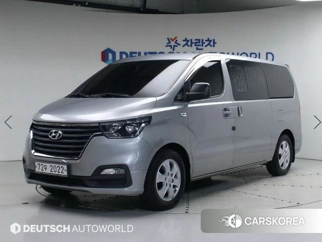 Hyundai The New Grand Starex 2019 Серебристо-серый из Кореи