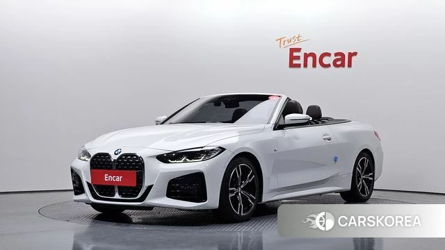BMW 4 Series (G22) 2021 Белый из Кореи