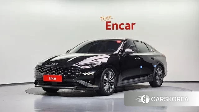 Kia K8 Hybrid 2022 Черный из Кореи
