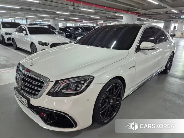 Mercedes-Benz S-Class W222 2019 Белый из Кореи