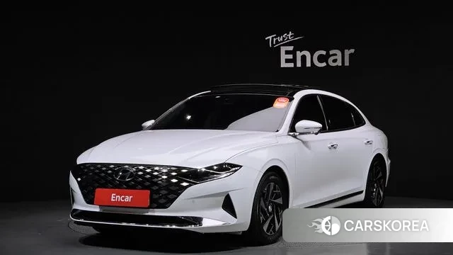 Hyundai The New Grandeur IG Hybrid 2022 Белый из Кореи