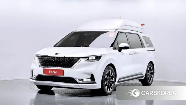 Kia Carnival 4th generation 2021 Белый из Кореи
