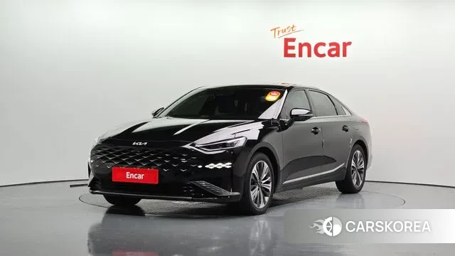 Kia K8 Hybrid 2022 Черный из Кореи