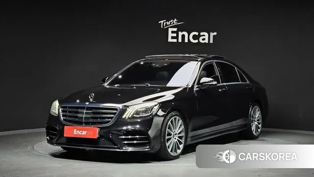 Mercedes-Benz S-Class W222 2018 Черный из Кореи