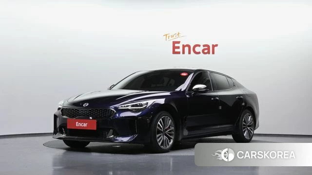 Kia Stinger 2018 Синий из Кореи