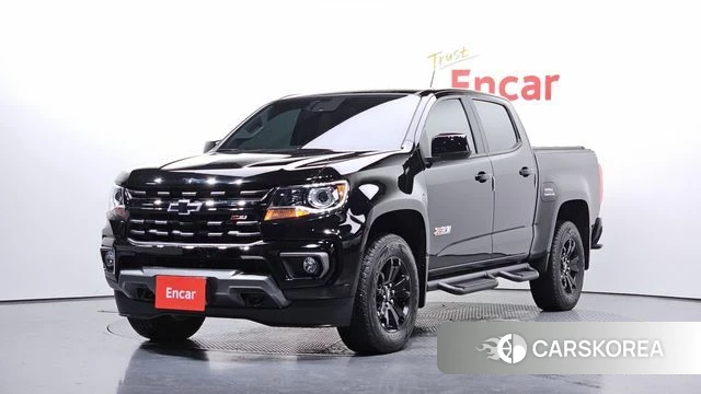 Chevrolet (GM Daewoo) Real New Colorado 2022 Черный из Кореи