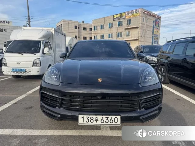 Porsche Cayenne (PO536) 2020 Черный из Кореи