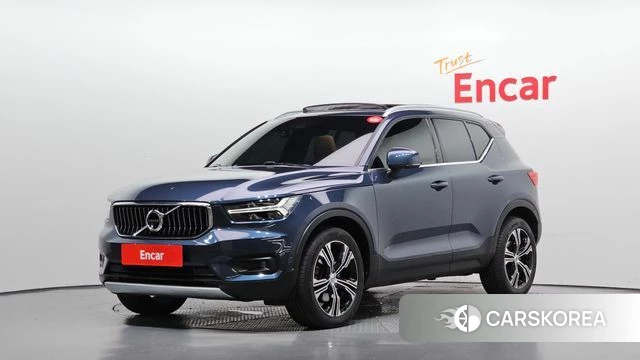 Volvo XC40 2021 Синий из Кореи