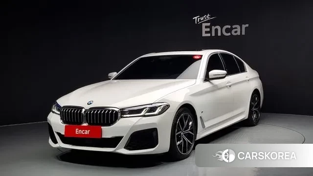 BMW 5 Series (G30) 2023 Белый из Кореи